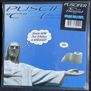 Puscifer – C Is For… NEW SEALED Opaque Gold Vinyl, EP, Reissue, BMG, 2023 Tool